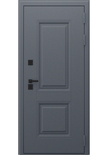 Стальная дверь "Арктика" с зеркалом (терморазрыв 3к)