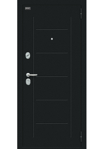 Входная дверь Борн, цвет Букле черное/Riviera Ice Входная дверь Борн, цвет Букле черное/Riviera Ice