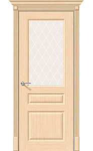 Межкомнатная дверь Статус-15, со стеклом, цвет БелДуб Межкомнатная дверь Статус-15, со стеклом, цвет БелДуб