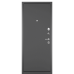 Дверь Мастино FAMILY MASS MM Steel Антрацит Дверь Мастино FAMILY MASS MM Steel Антрацит